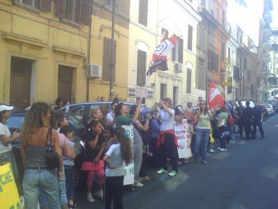 Roma - Manifestazione di Luned 9 giugno 2008 per la Difesa del Tempo Pieno