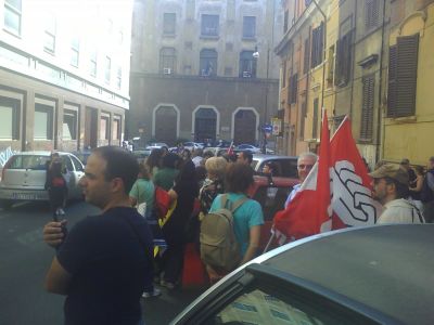 Roma - Manifestazione di Luned 9 giugno 2008 per la Difesa del Tempo Pieno