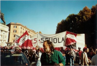 Sciopero Generale di Venerd 17 novembre 2006 - Manifestazione a Roma Manifestazione a Roma contro i tagli alla scuola previsti dalla legge finanziaria, contro la truffa del silenzio-assenso, contro la mancata abrogazione della controriforma Moratti, della Legge 30 e del pacchetto Treu