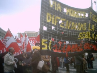 Sciopero di Luned 15 novembre 2004 contro la riforma Moratti